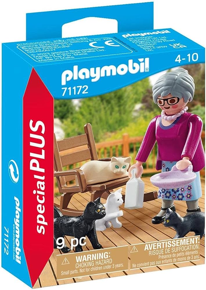 71172 Nonna Con Gatti - Playmobil