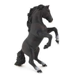 Cavallo Nero Rampante - Papo