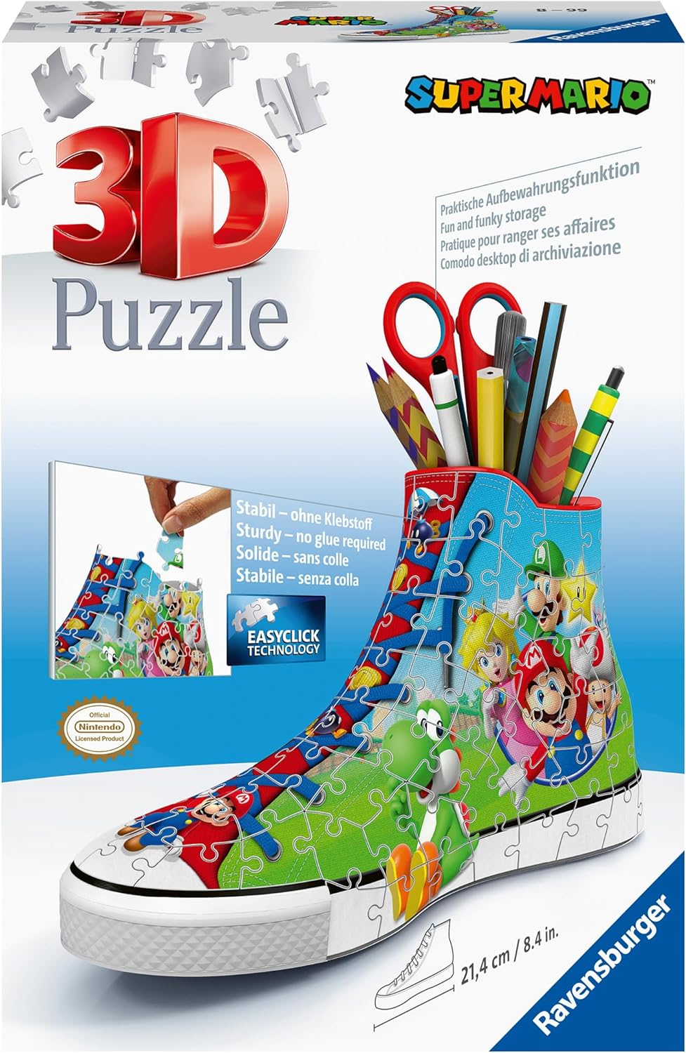 Puzzle 3D Sneaker Super Mario - Ravensburger