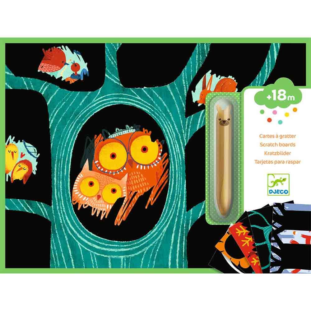 Scratch Cards Gufo - Djeco
