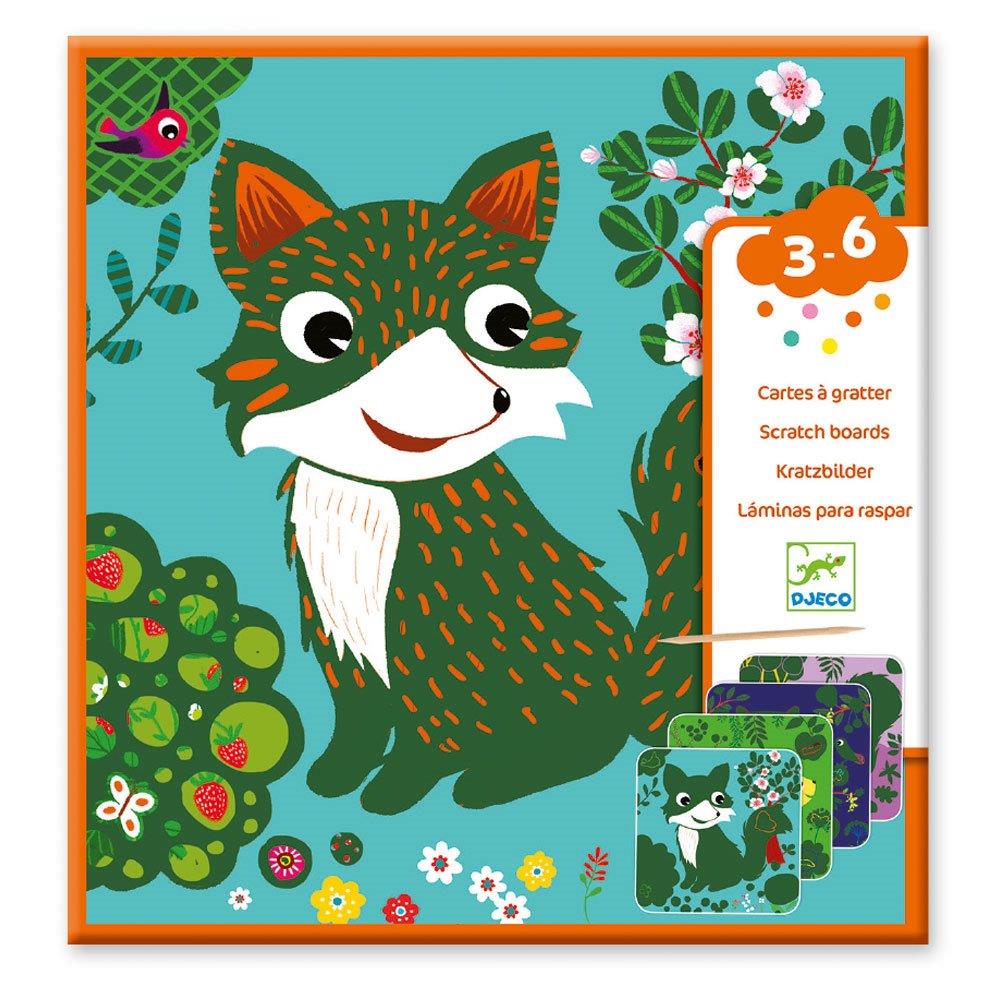 Scratch Cards Animali Del Bosco - Djeco
