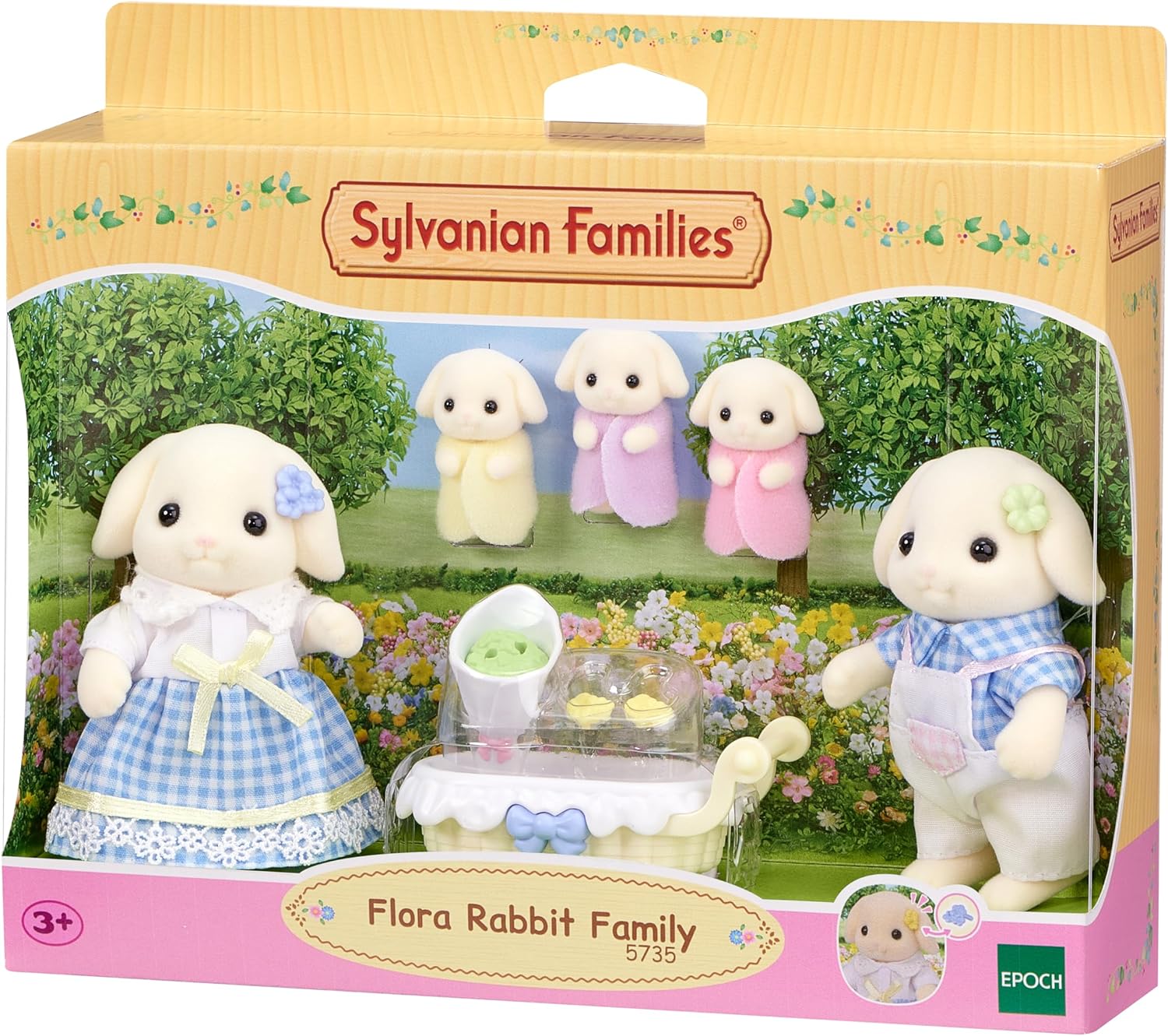 Famiglia Conigli Flora - Sylvanian Families
