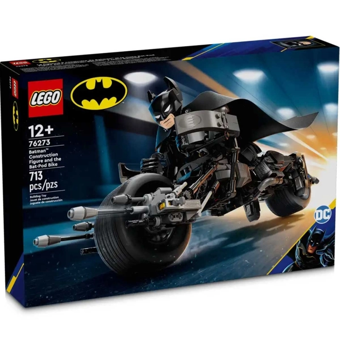 76273 Batman Personaggio Costruibile Con Bat-Pod - Lego