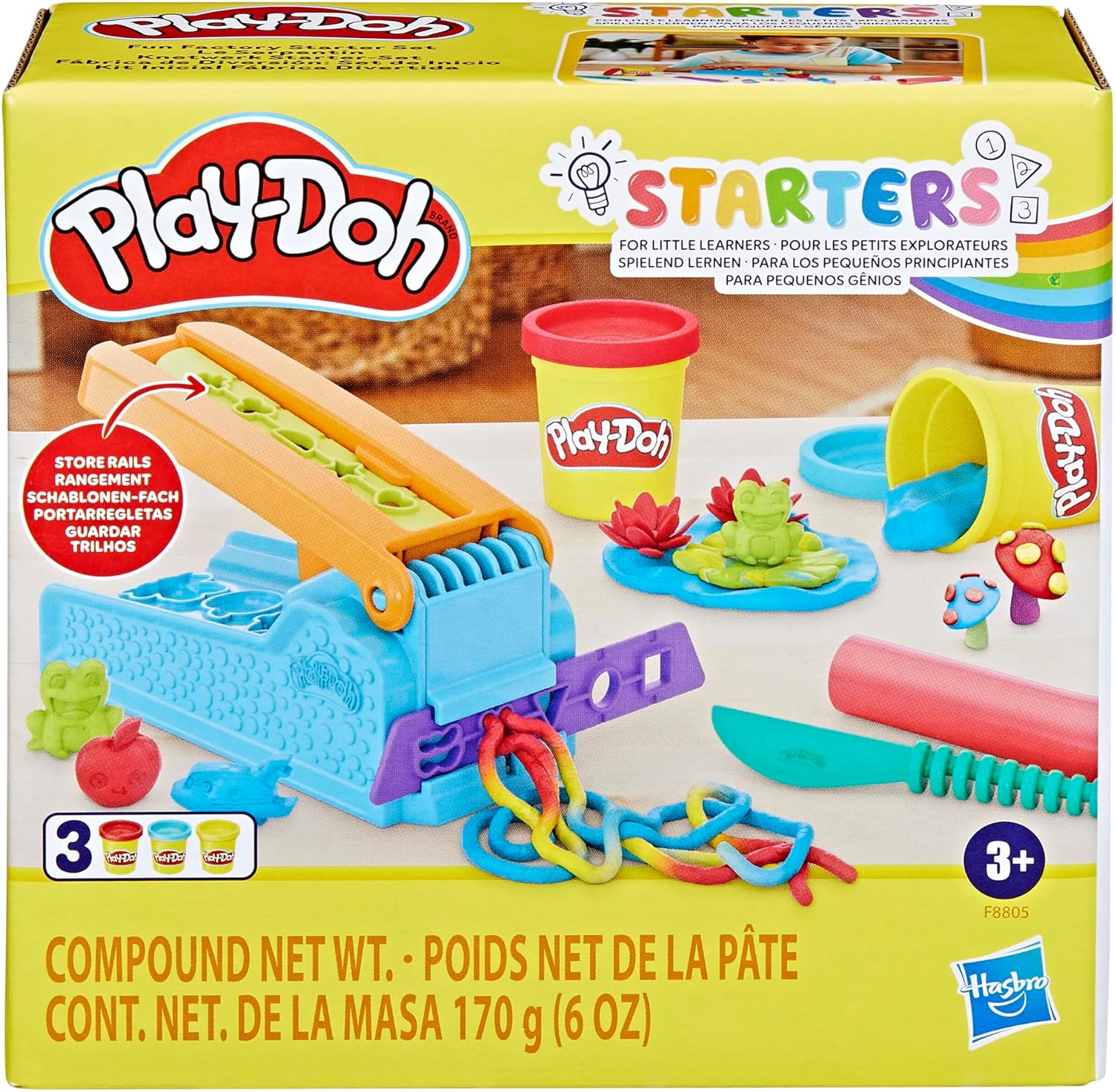 Play Doh Starter Set La Fabbrica Del Divertimento - Hasbro