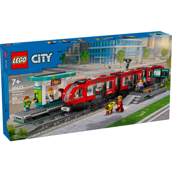 60423 City Tram E Fermata Del Tram - Lego