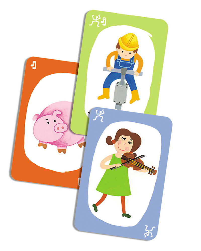 Pouet! Pouet! Gioco Di Carte - Djeco