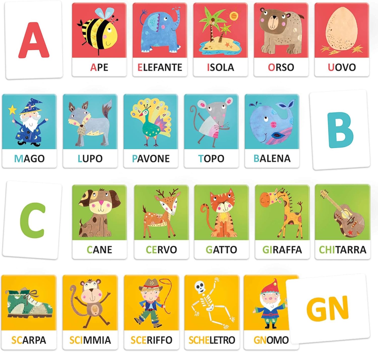 Flashcards Alfabeto Tattile E Fonetico - Headu