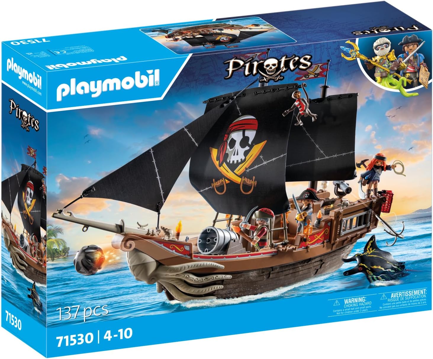 71530 Galeone Dei Pirati - Playmobil