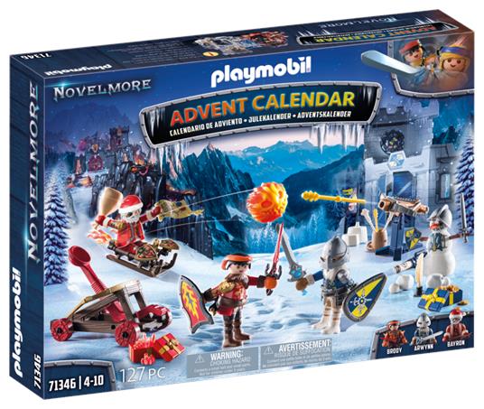 71346 Calendario dell'Avvento Novelmore battaglia nella neve - Playmobil