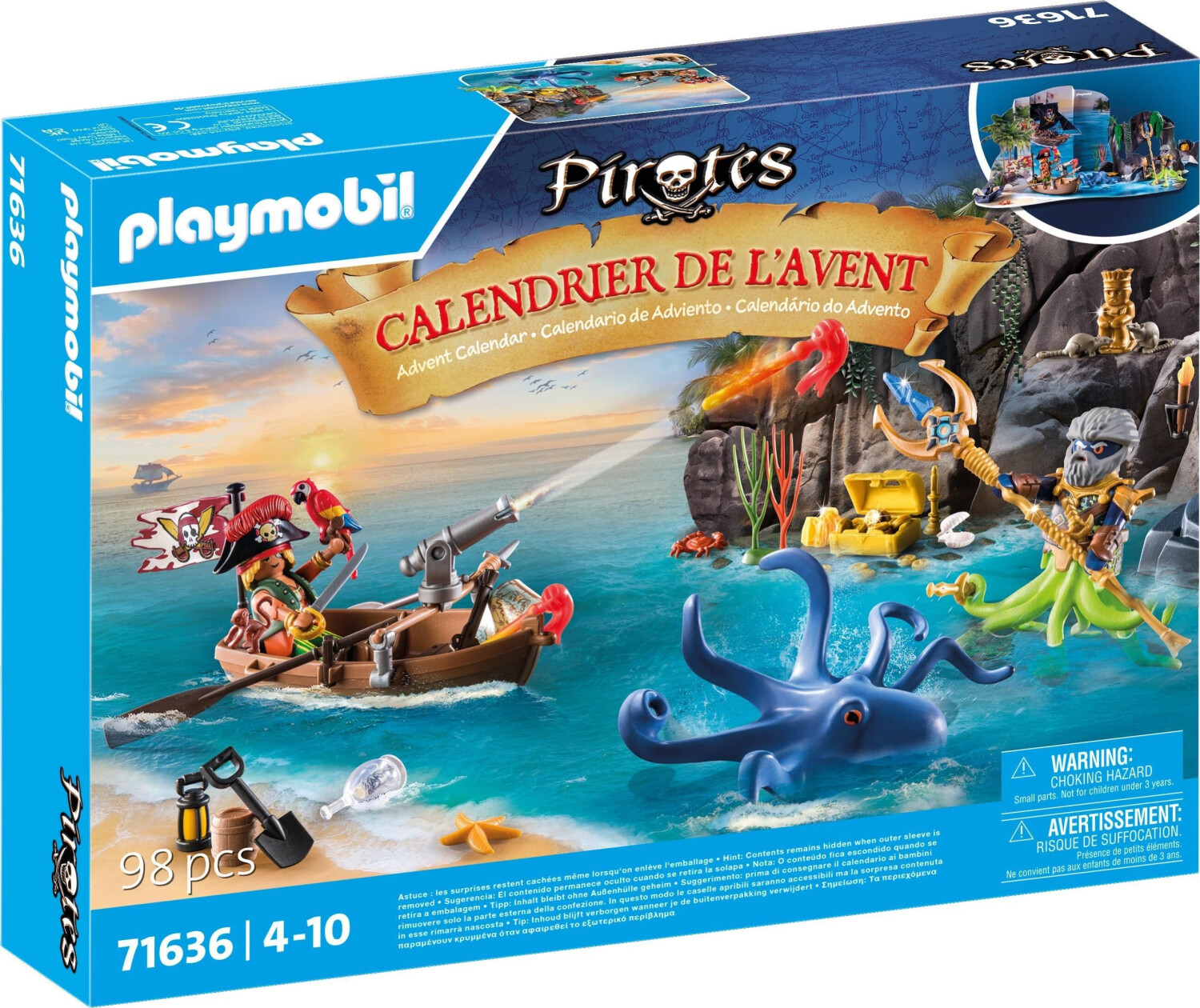 71636 Calendario dell'Avvento Pirati - Playmobil