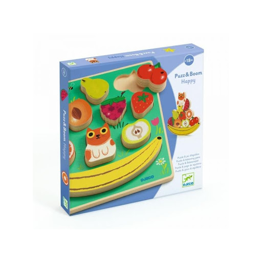 Puzzle in legno Puzz&Boom Happy - Djeco
