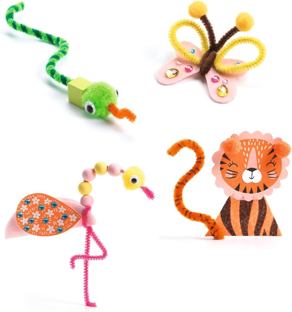 Kit creativo animali della giungla - Djeco - immagine 2
