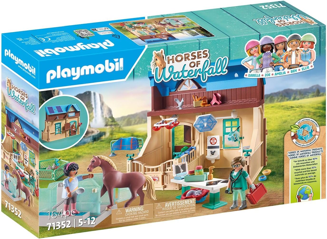 71352 Stalla Con Veterinario - Playmobil