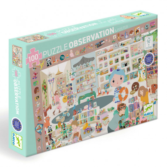 Puzzle Observation La piccola boutique - Djeco