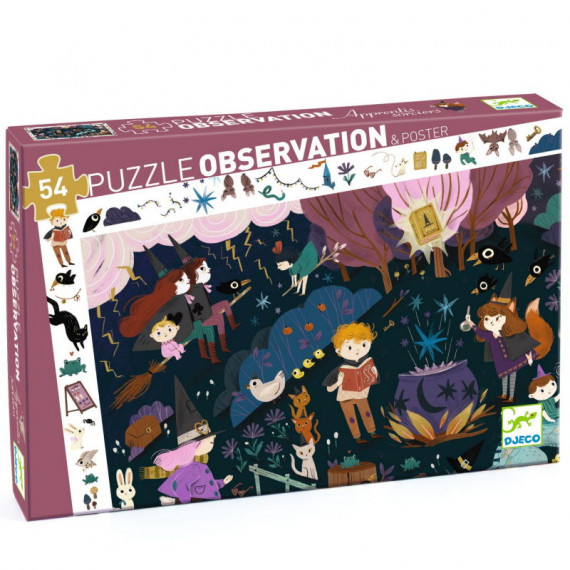 Puzzle Observation Apprendisti maghi - Djeco