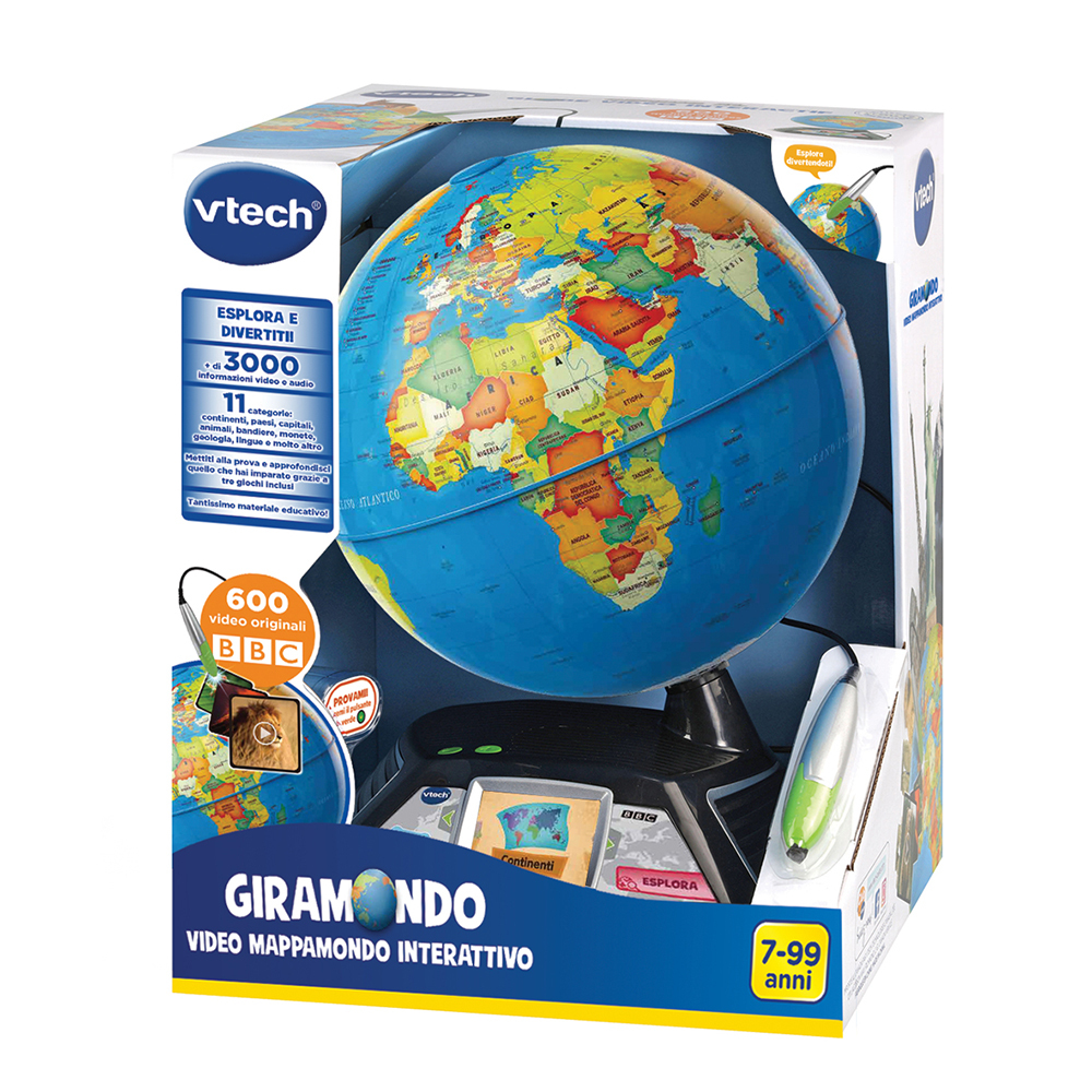 Giramondo Video Mappamondo Interattivo - Vtech - immagine 2