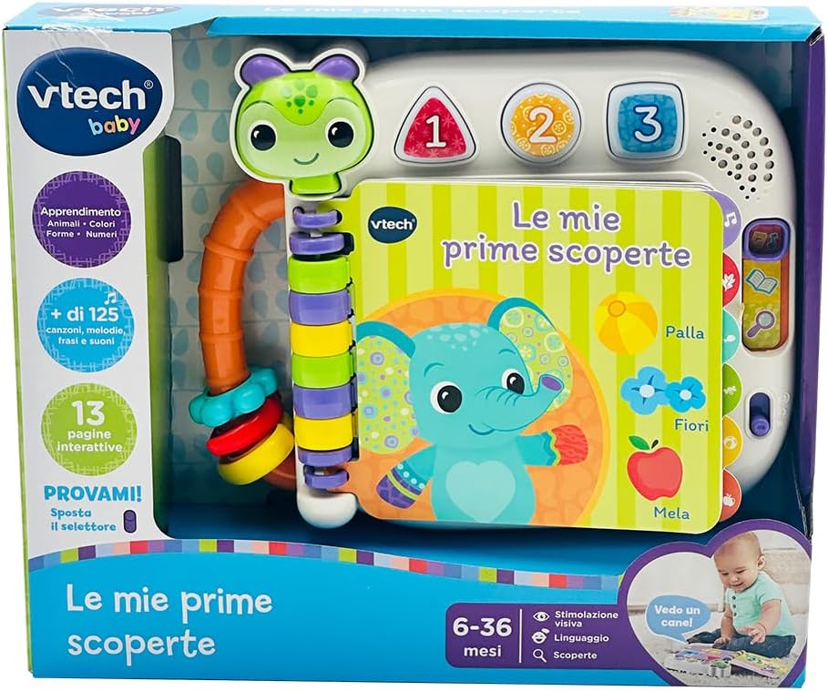 Libro Interattivo Le Mie Prime Scoperte - Vtech - immagine 2