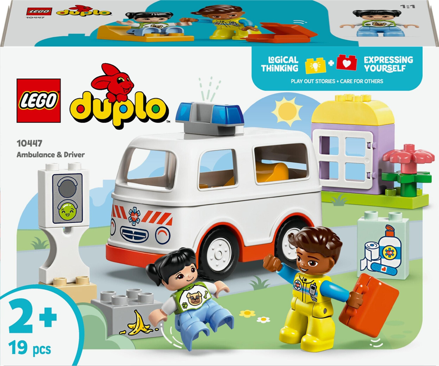 10447 Duplo Ambulanza E Autista - Lego