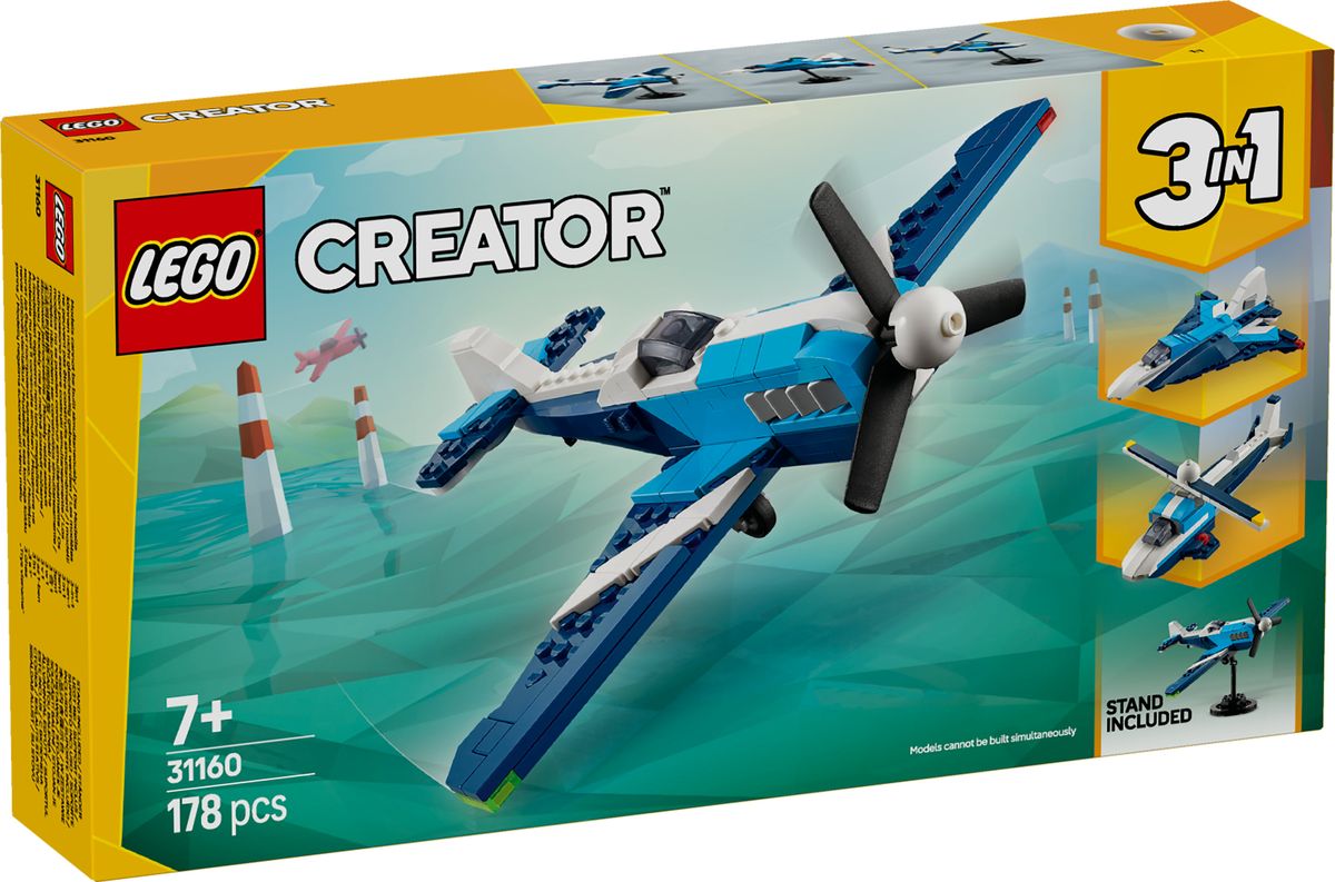 31160 Creator Velivolo: Aereo Da Competizione - Lego