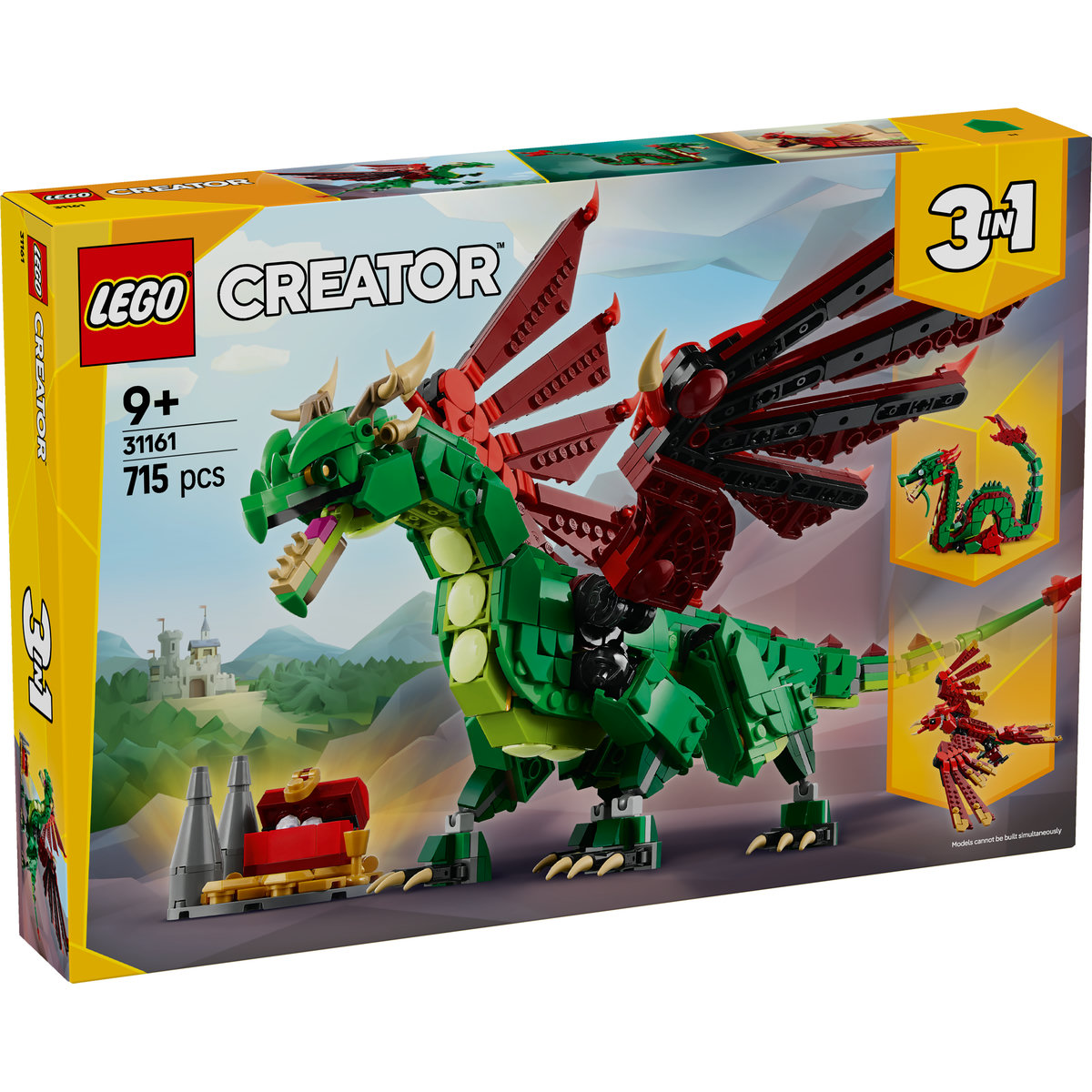 31161 Creator Drago Medievale - Lego