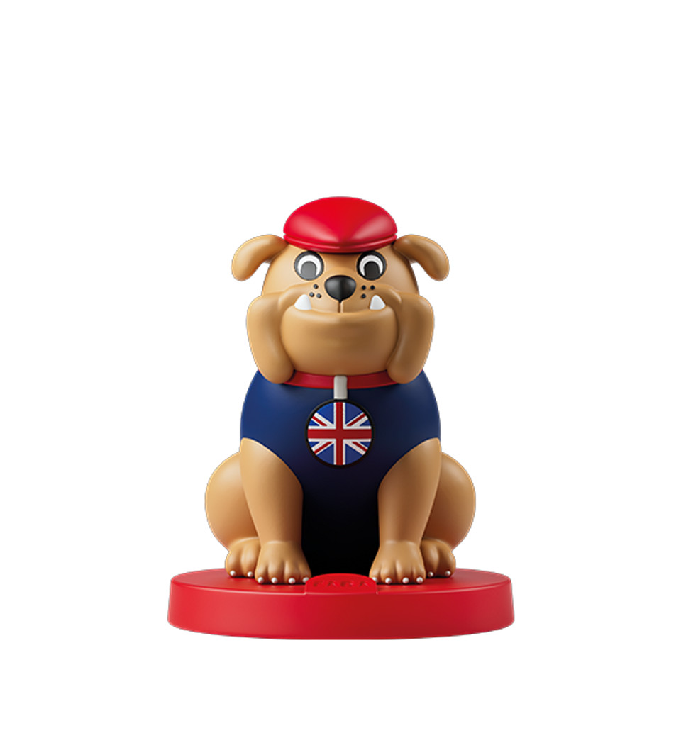 Personaggio Happy English Per Raccontastorie - Faba