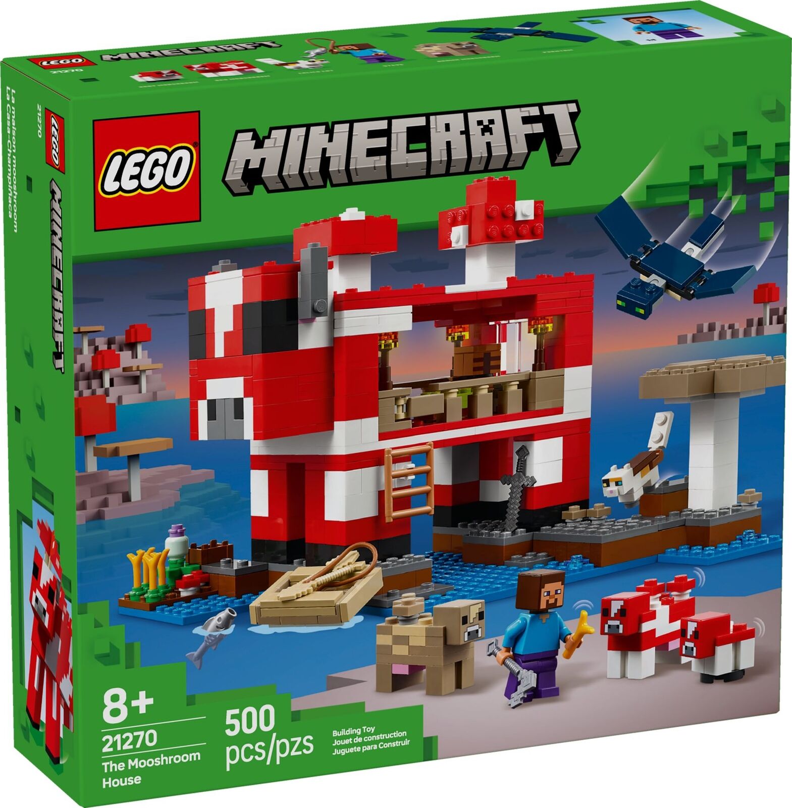 21270 Minecraft La Casa Del Mooshroom - Lego