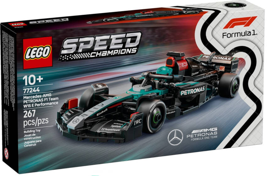 77244 Speed Champions Auto Da Corsa Mercedes AMG F1 W15 - Lego