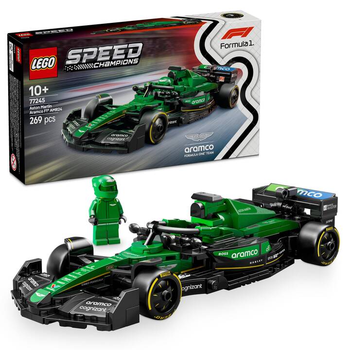 77245 Speed Champions Auto Da Corsa Aston Martin Aramco F1 AMR24 - Lego