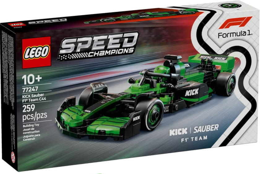 77247 Speed Champions Auto Da Corsa KICK Sauber F1 Team C44