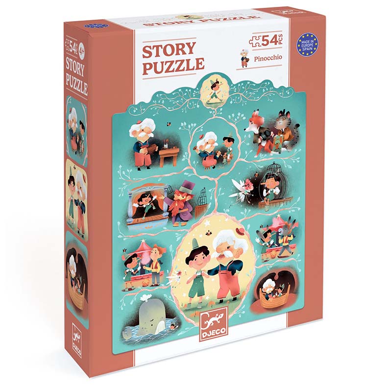 Puzzle Story Pinocchio - Djeco - immagine 2