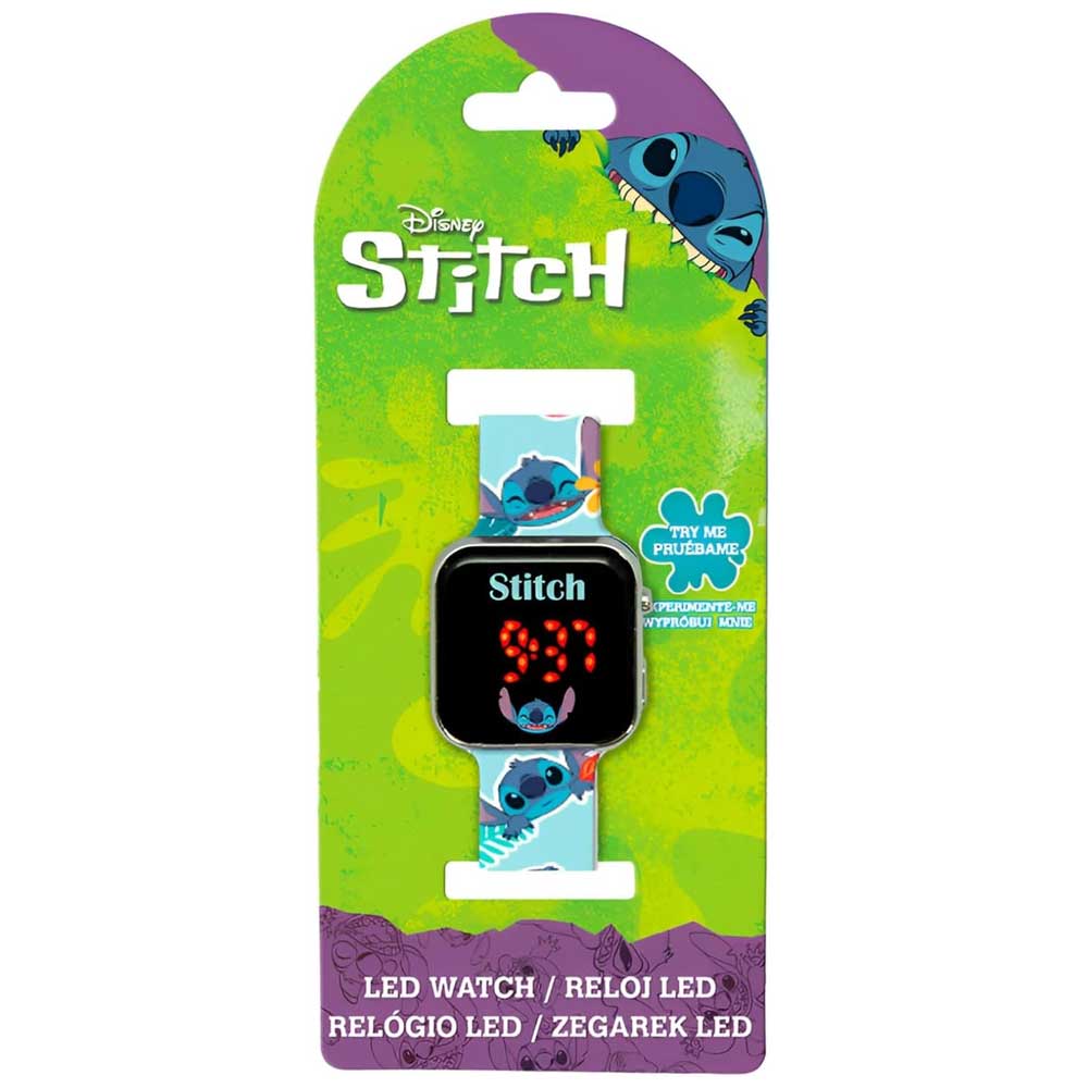 Orologio A Led Stitch - Kids Licensing