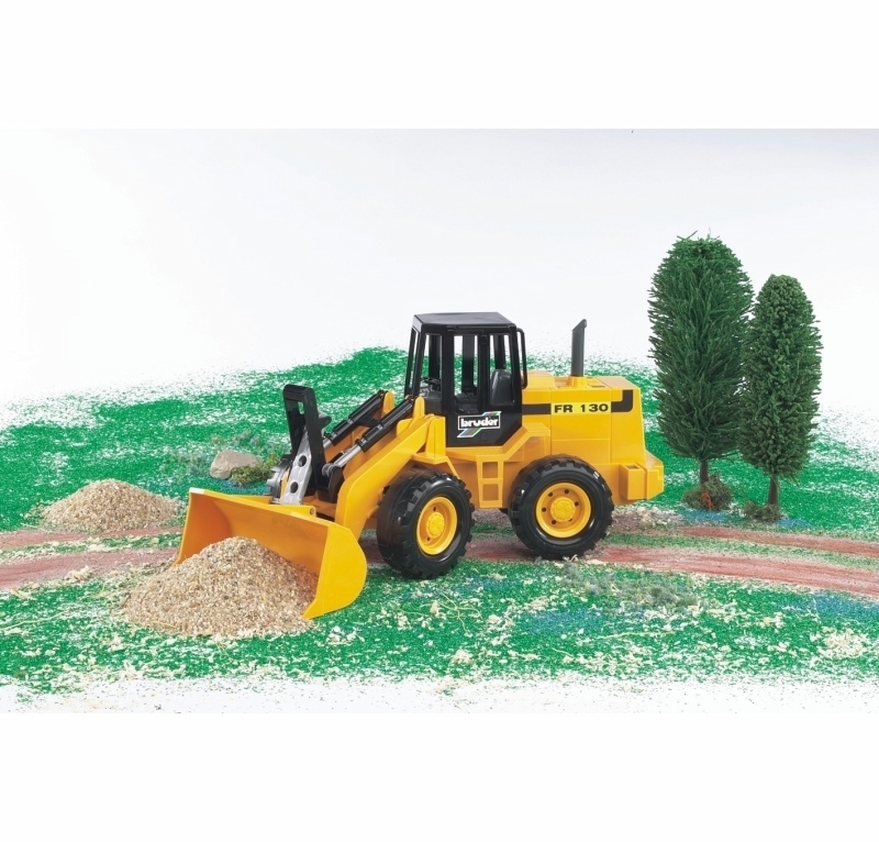 Ruspa Con Pala Meccanica Fiat FR130 - Bruder
