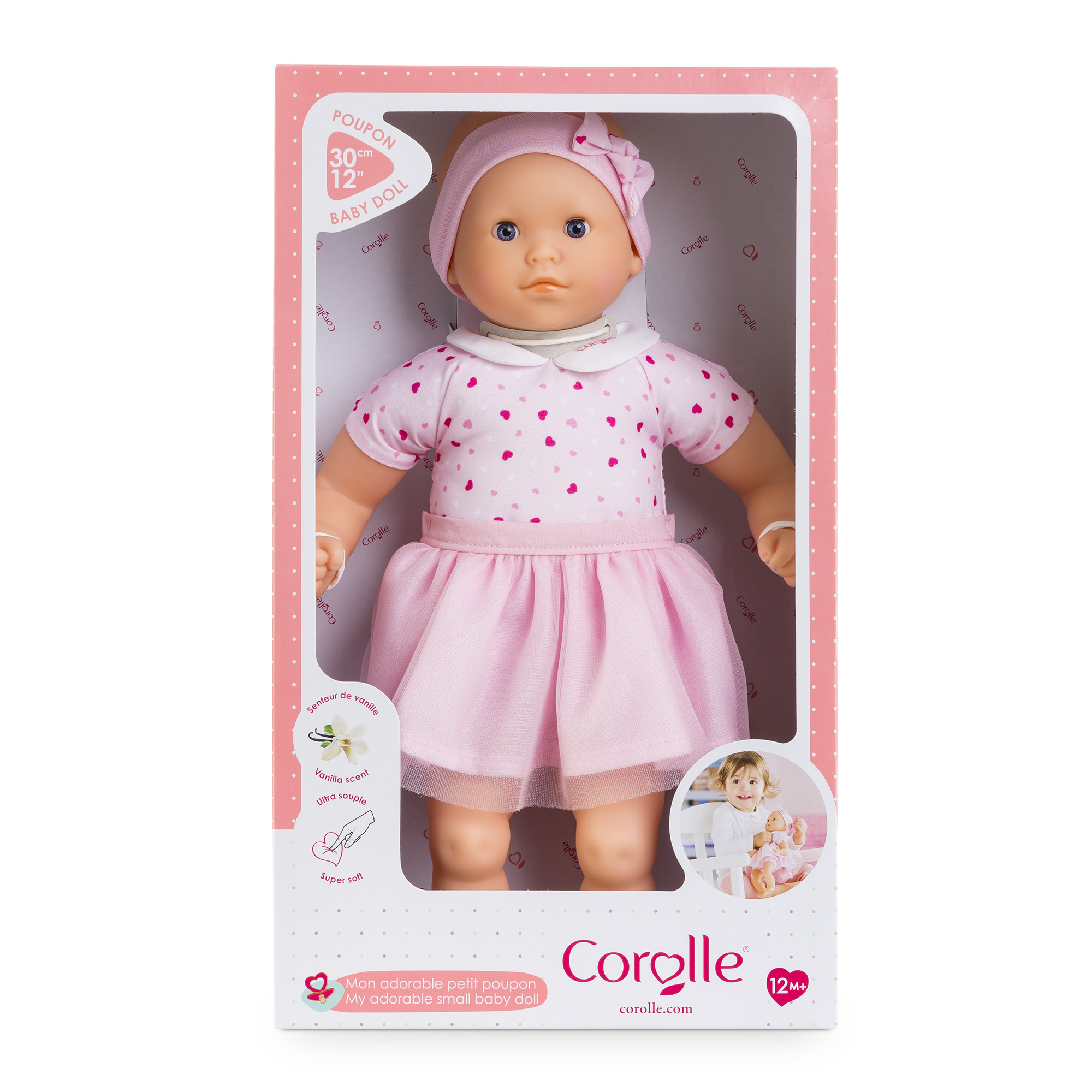 Bambola Adorable Petit Poupon Coeurs - Corolle - immagine 2