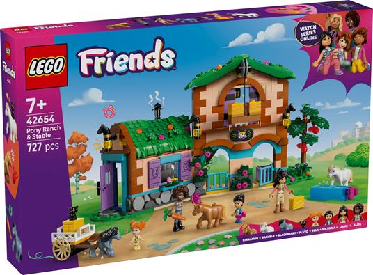 42654 Friends Ranch E Scuderia Dei Pony - Lego