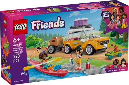 42659 Friends Viaggio In Auto Con Il Cucciolo - Lego