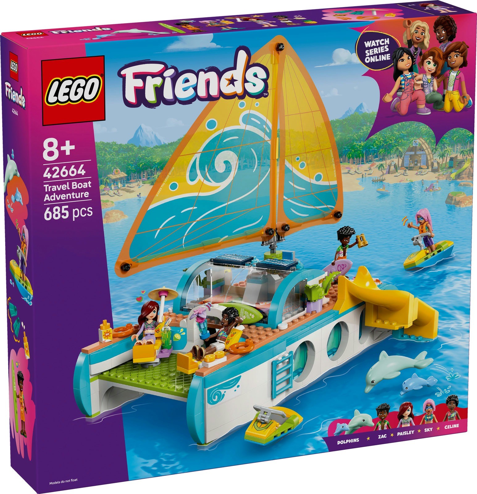 42664 Friends Avventura Sul Catamarano - Lego
