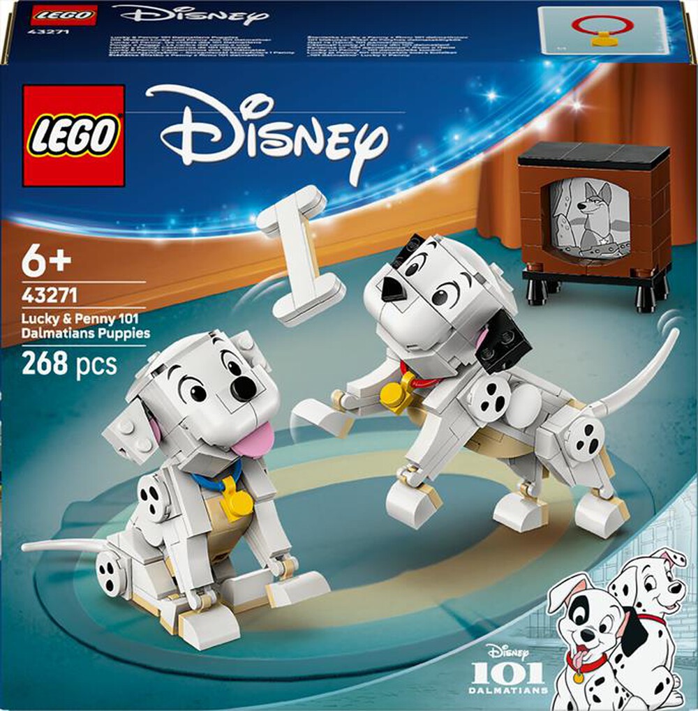 43271 Disney Pongo E Peggy La Carica Dei Cento E Uno - Lego