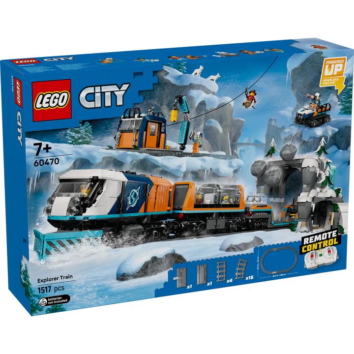 60470 City Treno Espresso Artico Degli Esploratori - Lego