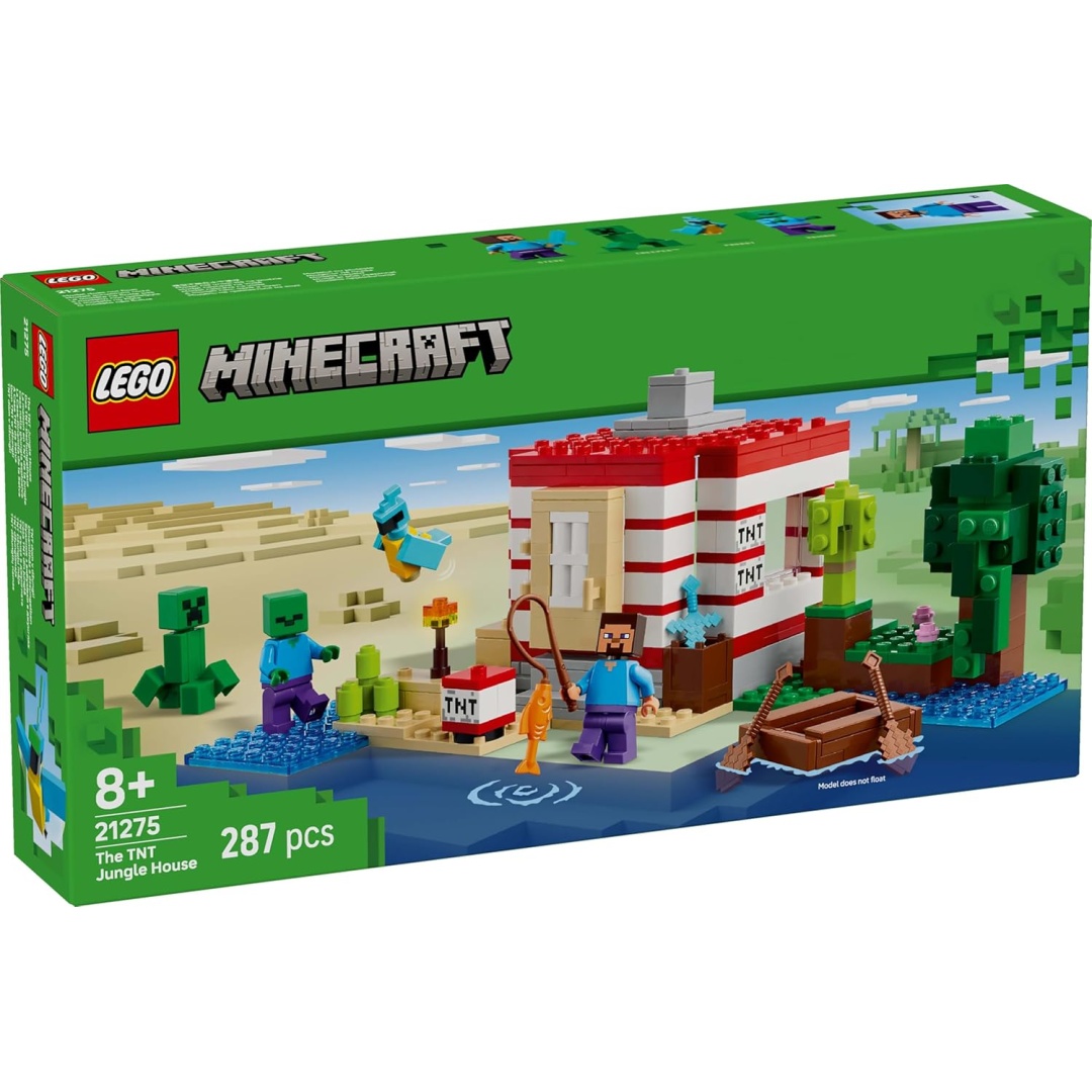 21275 Minecraft Casa Nella Giungla Esplosiva - Lego