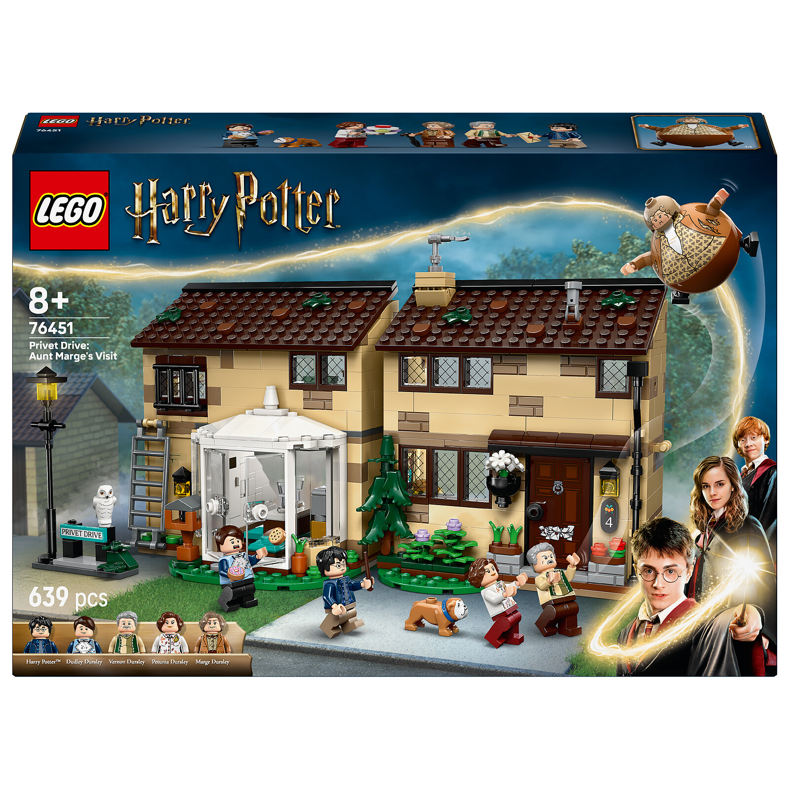 76451 Harry Potter Privet Drive: La Visita Di Zia Marge - Lego