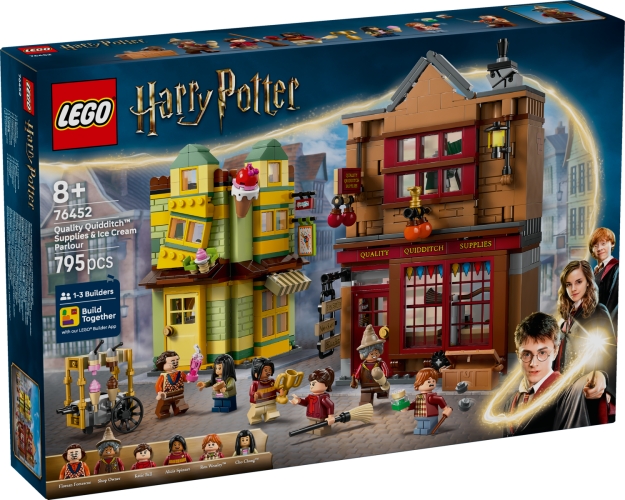 76452 Harry Potter Accessori Di Prima Qualità Per Il Quidditch E Gelateria - Lego