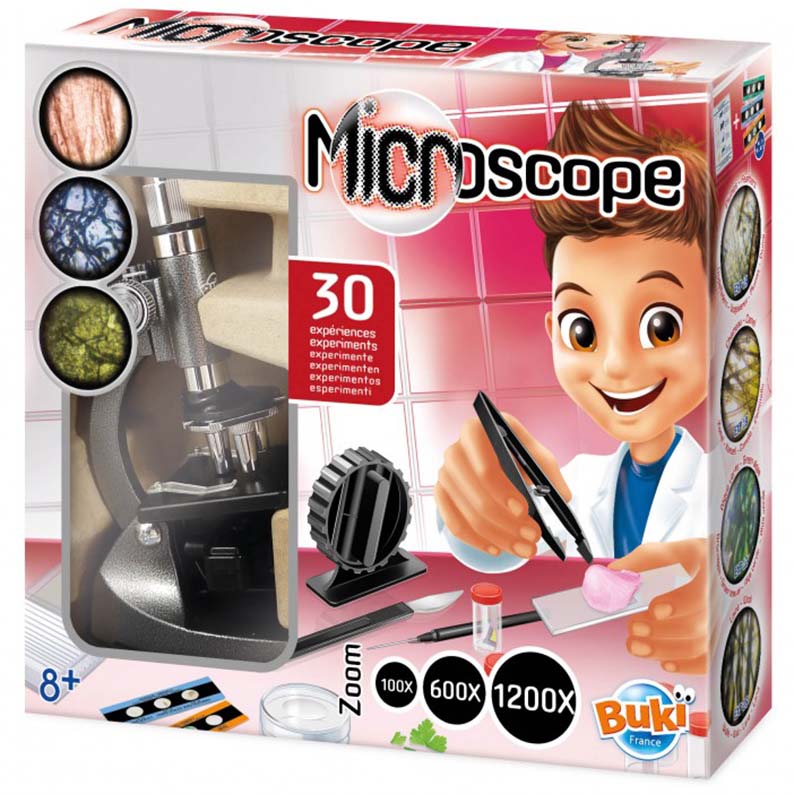 Microscopio 1200X 30 Esperimenti - Buki - immagine 2