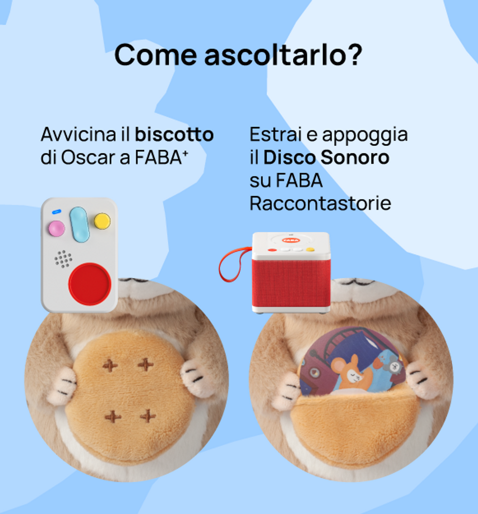 Personaggio Tutti A Nanna Con Oscar Per Raccontastorie - Faba - immagine 2