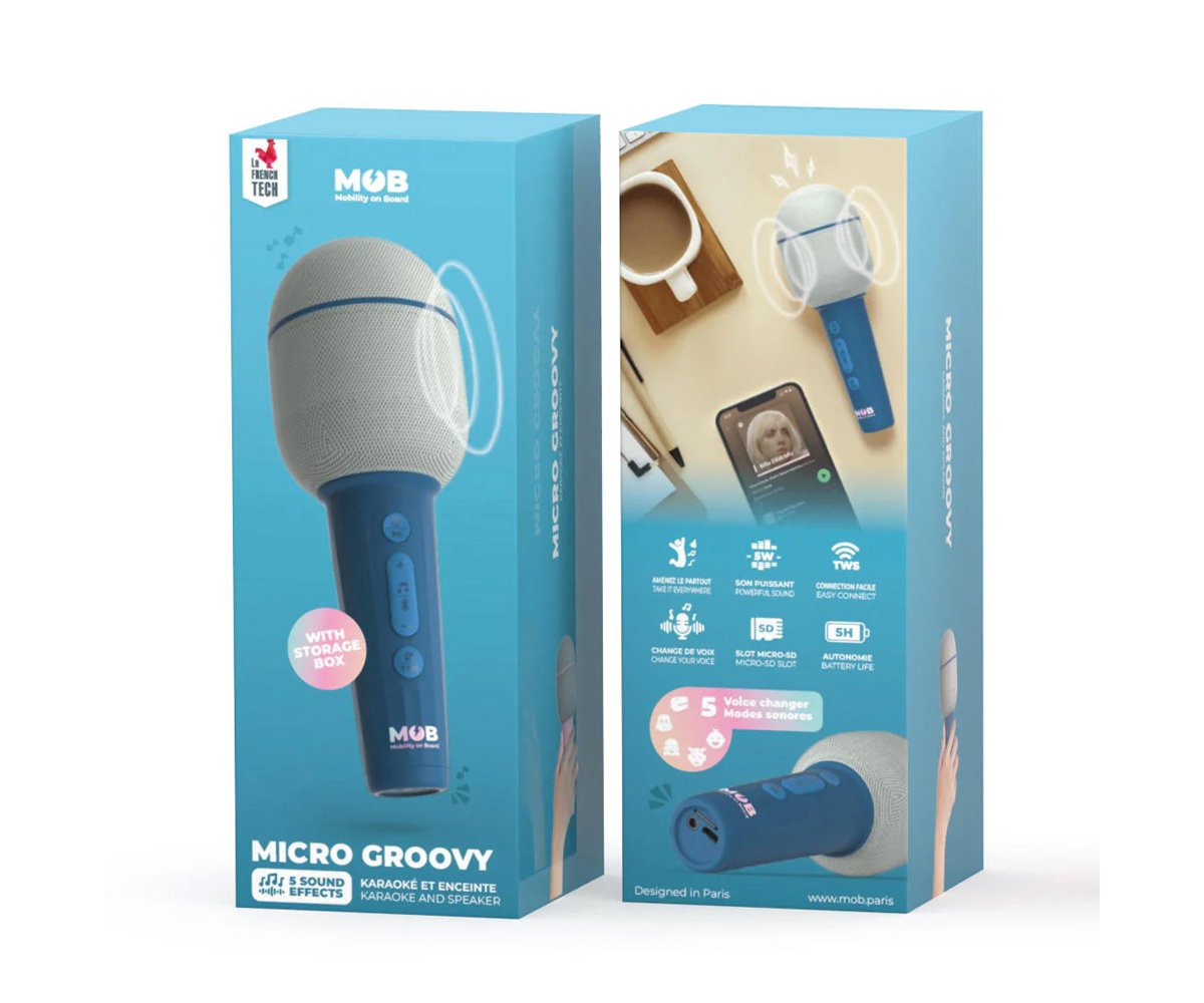 Microfono Grovy Navy - Mob - immagine 2