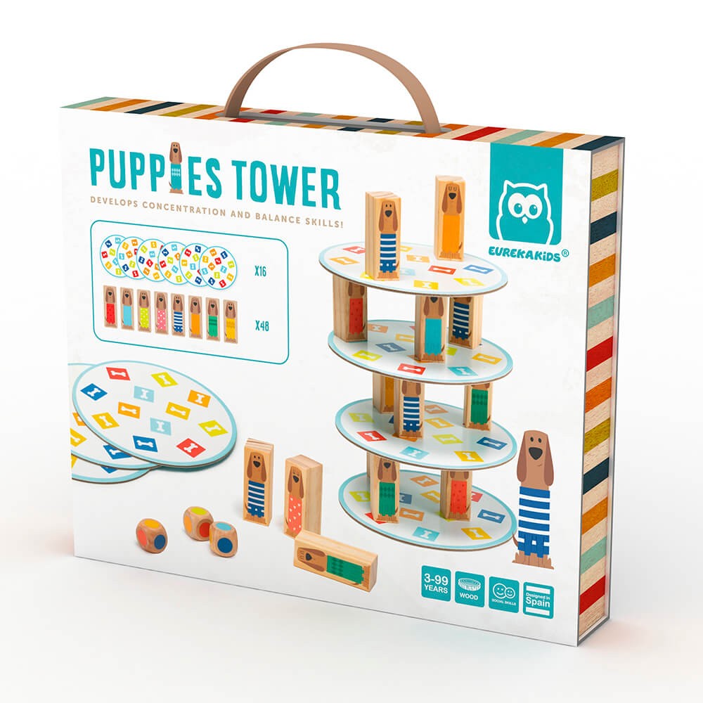Puppies Tower - Eurekakids - immagine 2
