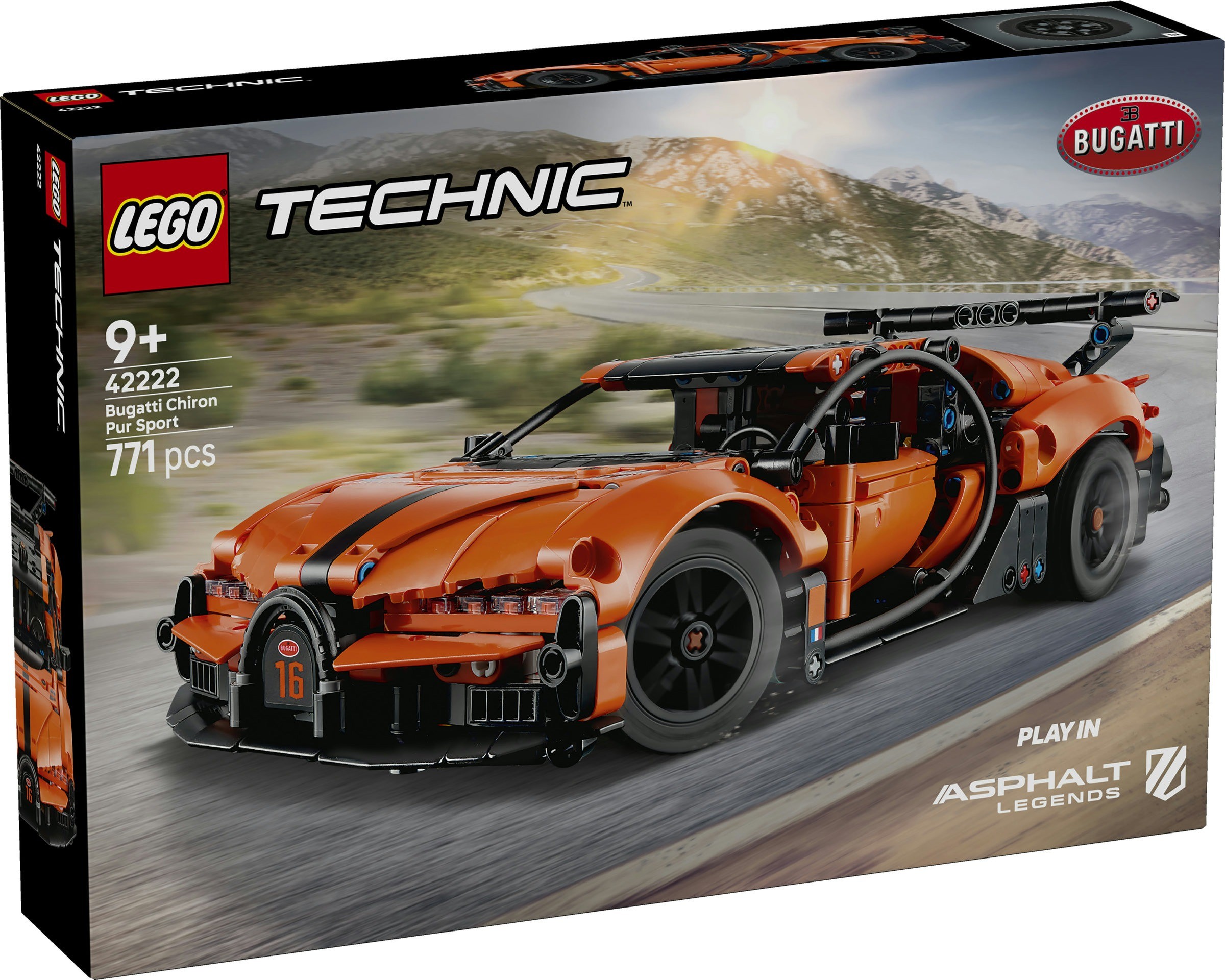 42222 Technic Hyper Car Bugatti Chiron Pur Sport - Lego