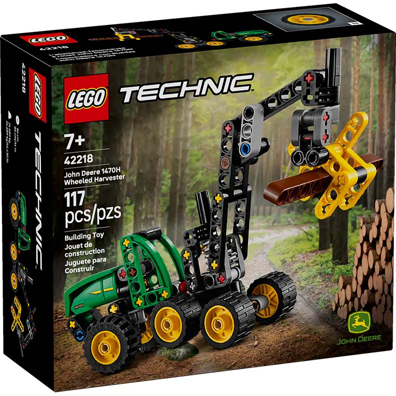 42218 Technic Mietitrebbia Gommato John Deere 1470H - Lego