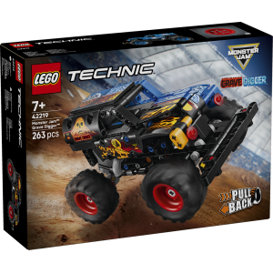 42219 Technic Monster Jam Grave Digger Fuoco E Ghiaccio - Lego