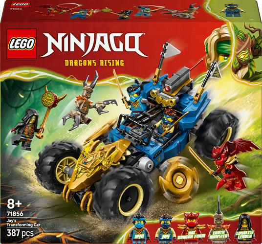 71856 Ninjago Auto Mutaforma Di Jay - Lego