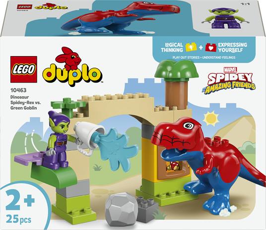 10463 Duplo Marvel Dinosauro Spidey-Rex Vs. Goblin - Lego